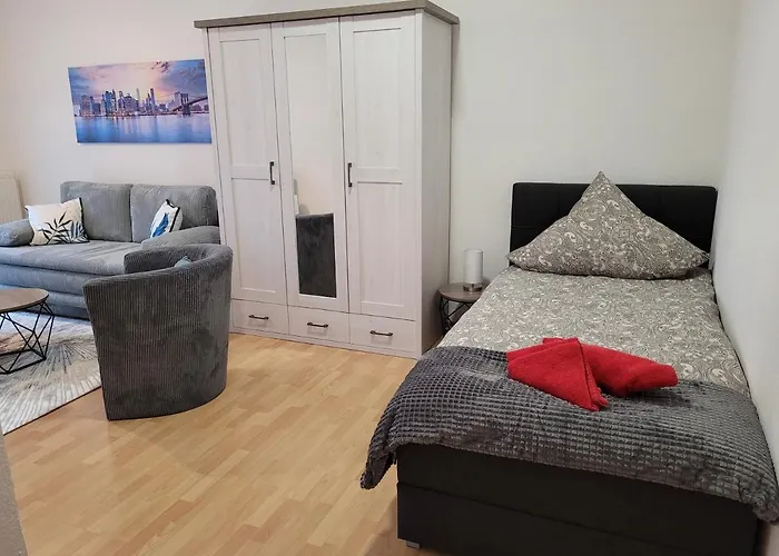 In Oberhausen: Zentral & Ruhig, Eigener Eingang Apartmán