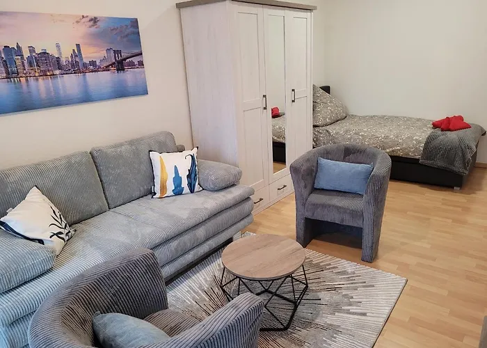 In Oberhausen: Zentral & Ruhig, Eigener Eingang Apartmán