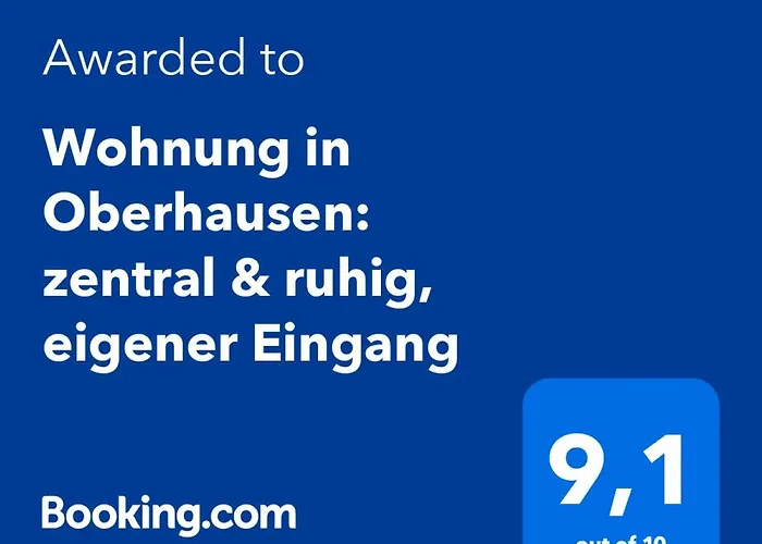 In Oberhausen: Zentral & Ruhig, Eigener Eingang Lejlighed Oberhausen (North Rhine-Westphalia)